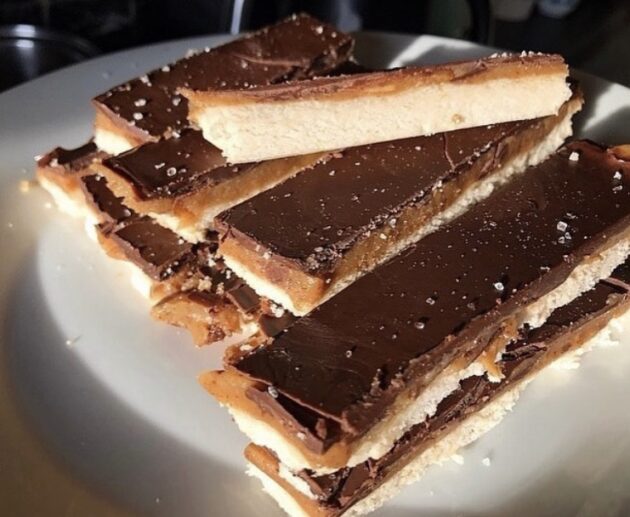 vegan twix bars