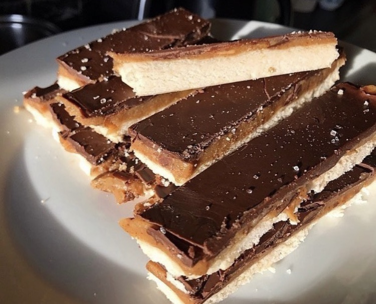 vegan twix bars