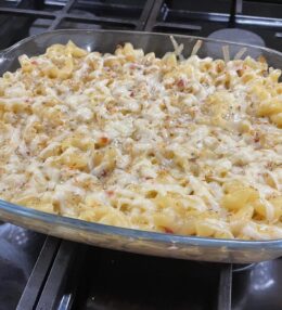 Mrs Scotland’s Caribbean Macaroni Pie