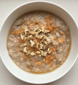 Carrot cake oats