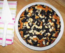 Apple and prune cake