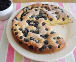 Blackberry cake