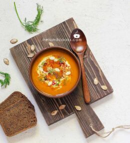 Carrot and squash soup