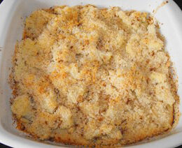 Cauliflower gratin