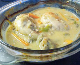 Chicken and mushroom casserole