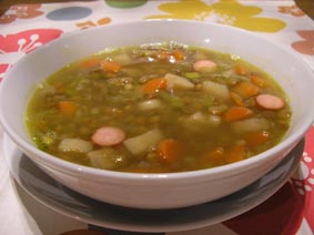 Green-lentil-vegetable-soup-recipe-irelandcooks