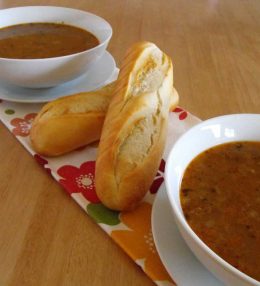 Hungarian beef soup