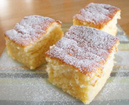 Lemon sponge cake