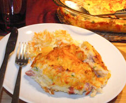 Mashed potato pie