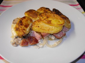 Potato-mushroom-and-ham-bake-recipe-irelandcooks