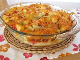 Potato-sausage-vegetable-bake-recipe-irelandcooks