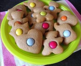 Soft gingerbread cookies