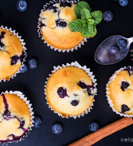 Blueberry muffins