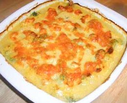 Chicken and broccoli bake