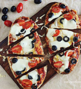 Pitta Bread pizzas