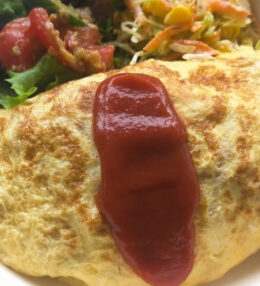 Omu-rice (Japanese Rice Omelette)