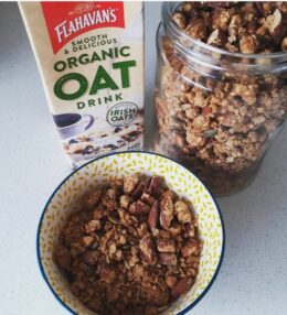 Homemade Crunchy Protein Granola