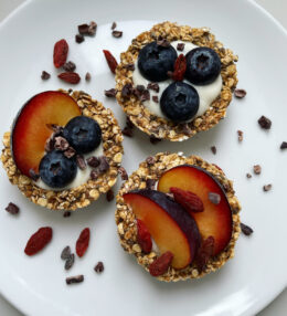 Breakfast Granola Cups [vegan, gluten free]