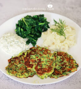 Courgette Fritters (GF)